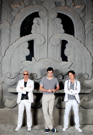 Cacá Ribeiro, Facundo Guerra e Bob Yang