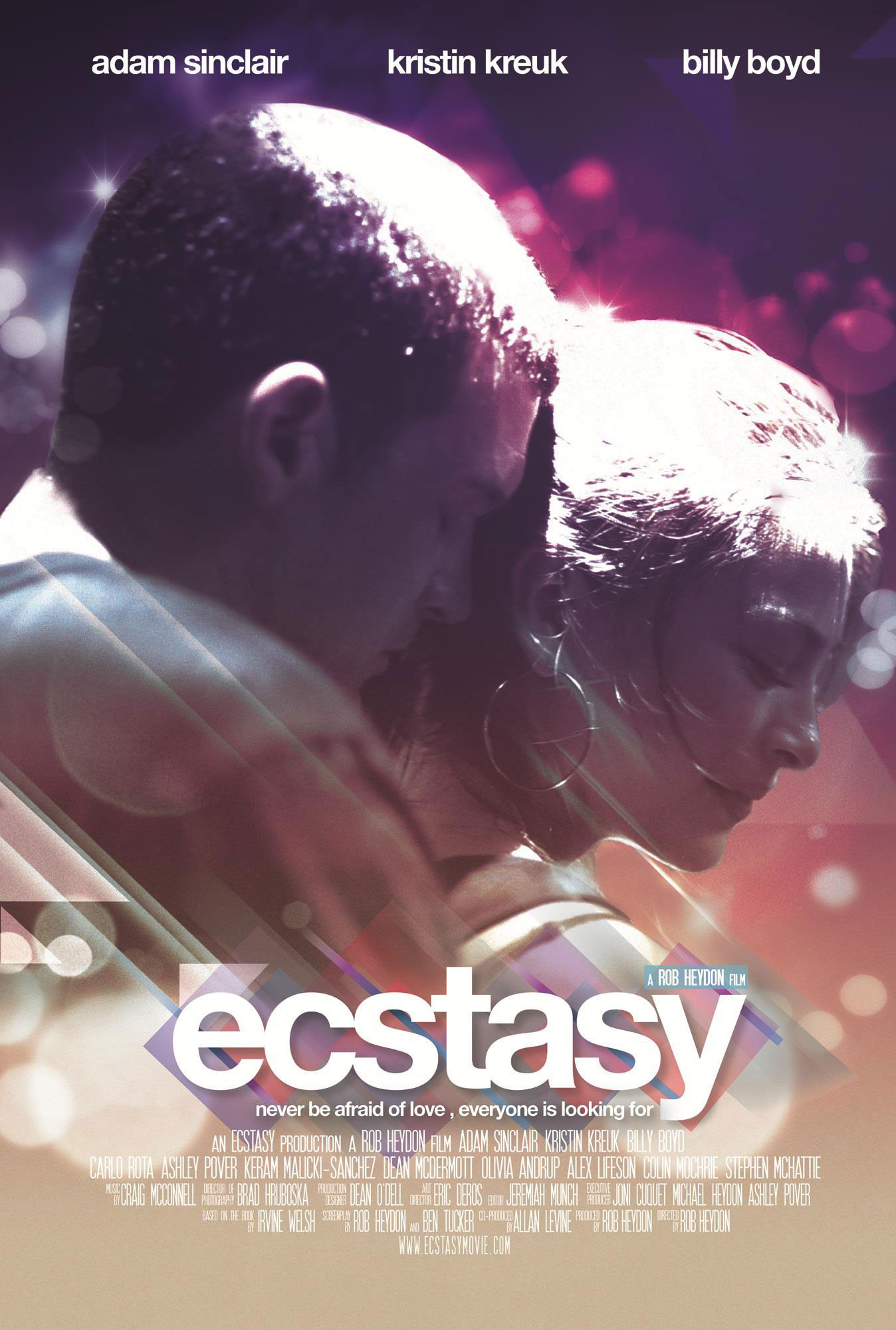 Ecstasy, o filme de Irvine Welsh