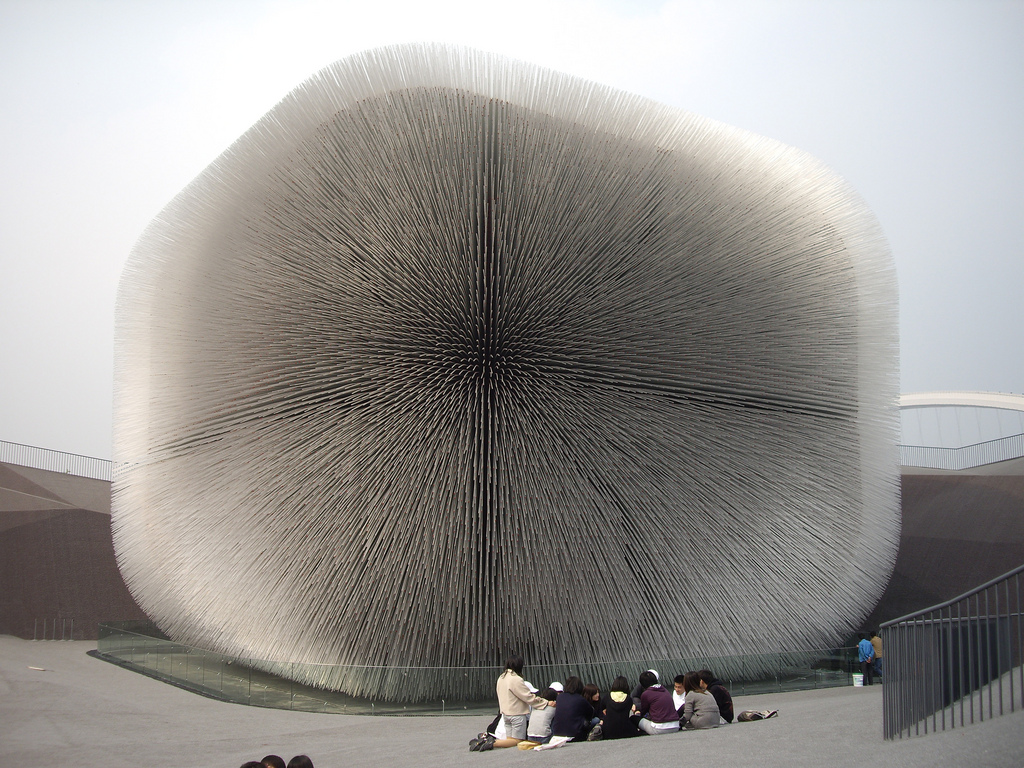 Pavilhão do Reino Unido na feira de Shanghai 2010 - Thomas Heatherwick