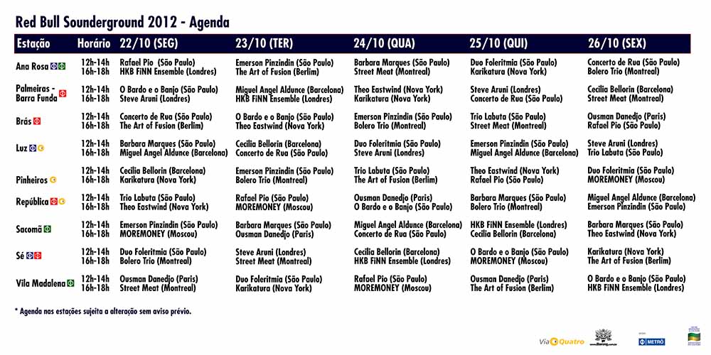 agenda-sounderground