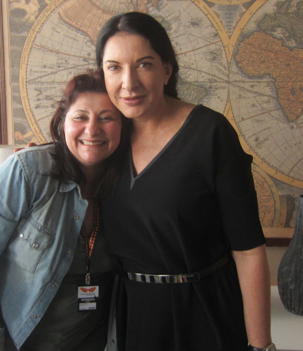 Marina Abramovic e Beth Ferreira