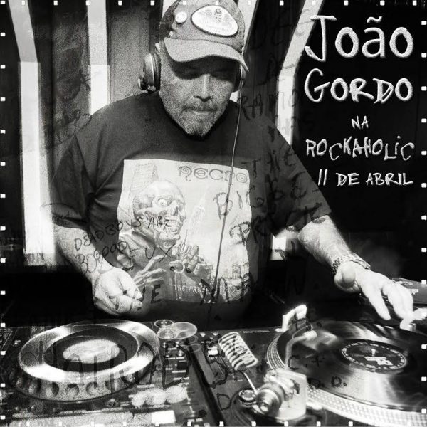 João Gordo como DJ este sábado no Rio