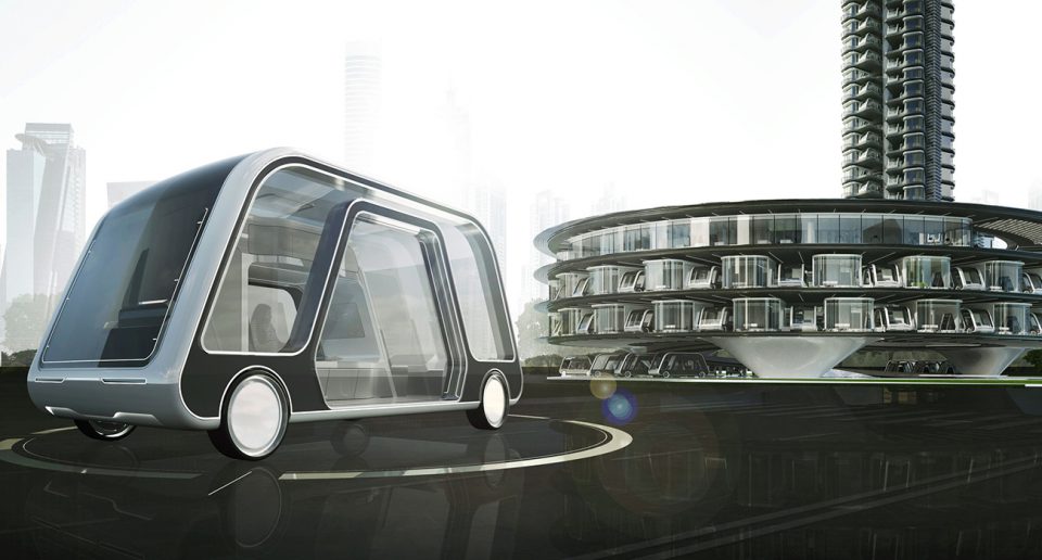 Autonomous Travel Suite é quarto de hotel sobre rodas