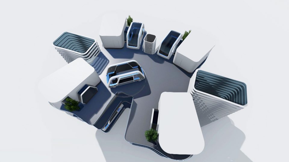 Autonomous Travel Suite é quarto de hotel sobre rodas