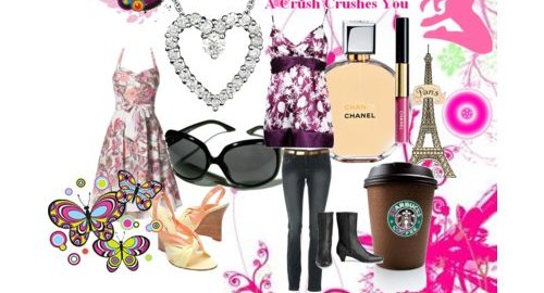 Moda online em Square e Polyvore