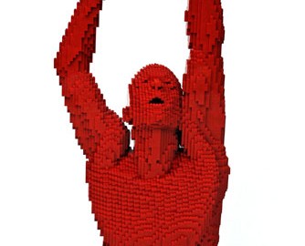 Nathan Sawaya faz esculturas com blocos de Lego