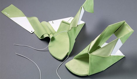 Designer cria sapato dobrável