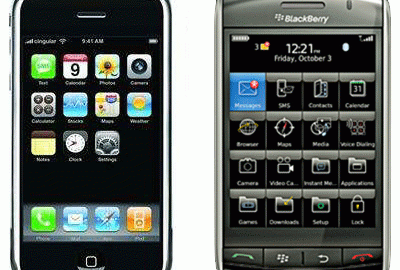 Blackberry lança o novíssimo Storm para tombar com o iPhone