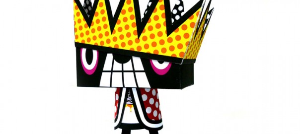 Artista japonês Shin Tanaka faz toy art em papel