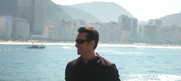 Hugh Jackman em coletiva no Rio