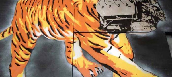 Celso Gitahy pioneiro do estêncil no Brasil