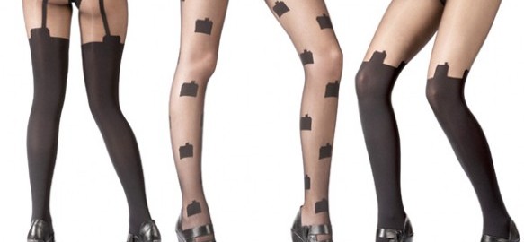 Meias estampadas são tendência do próximo inverno