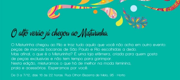 POP-up store Misturinha de São Paulo aporta no Rio