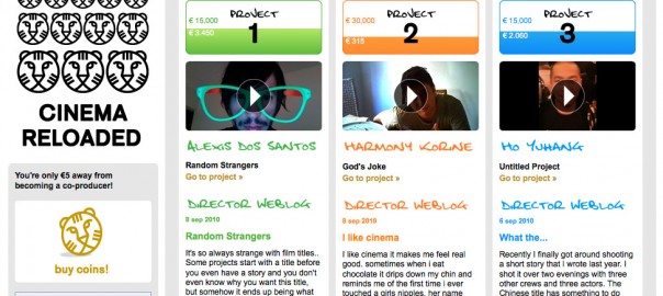 Rede social financia cinema independente