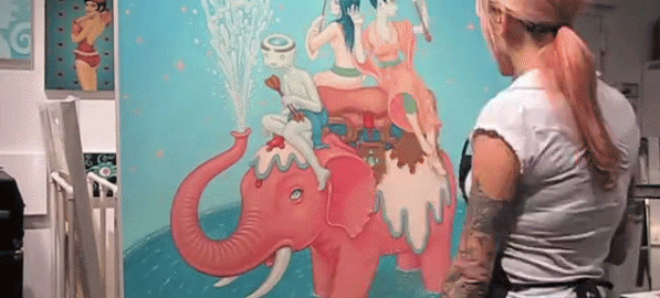 The Bunny in the Moon