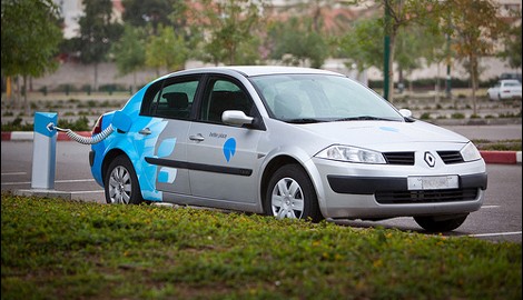 Carros elétricos serão uma realidade em Israel