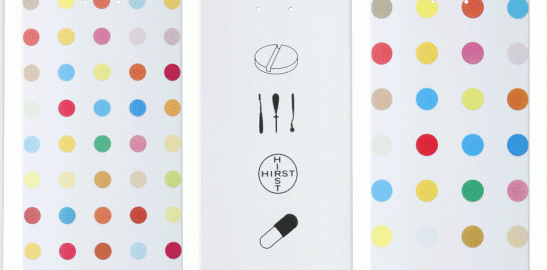 Damien Hirst vende shapes de skate