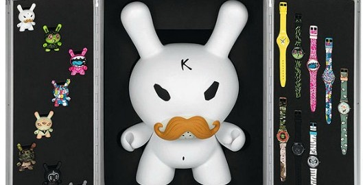 Já viu o relógio Swatch de Dunny?