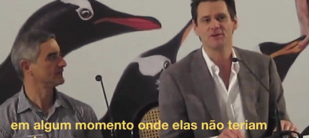 Coletiva com Jim Carey no Rio