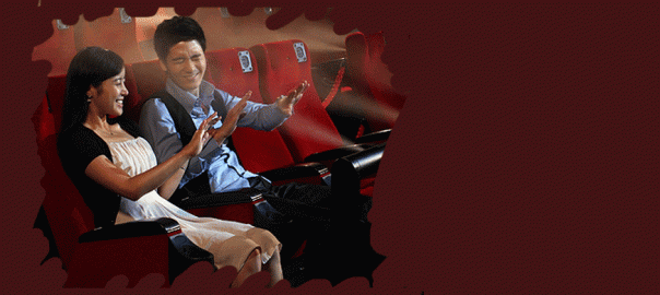 No cinema como se estivesse na Disney