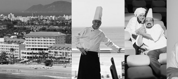 Viagem, cinema e gastronomia