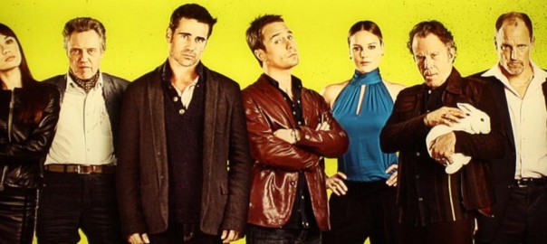 Colin Farrell e Woody Harrelson atrás de um Shih-Tzu?