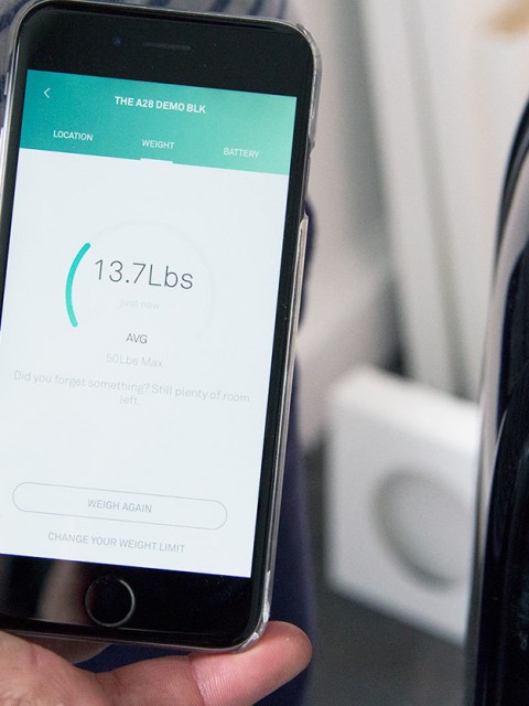 Raden produz bagagem inteligente