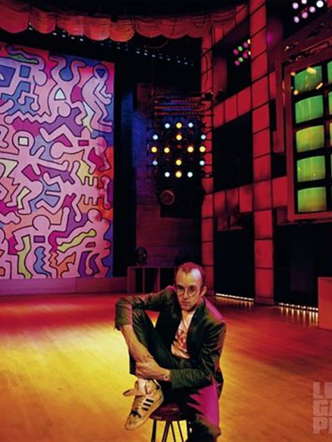 Murais de Keith Haring e Basquiat