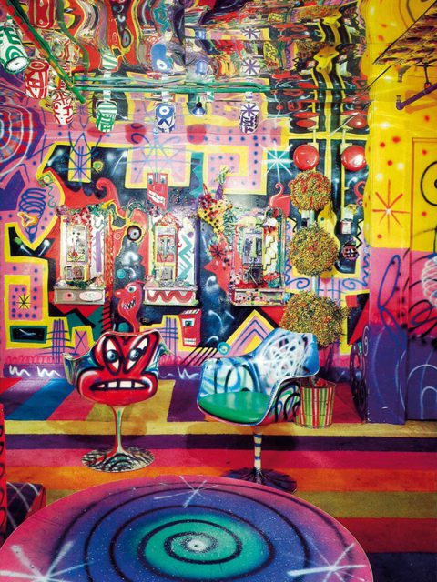 Murais de Keith Haring e Basquiat