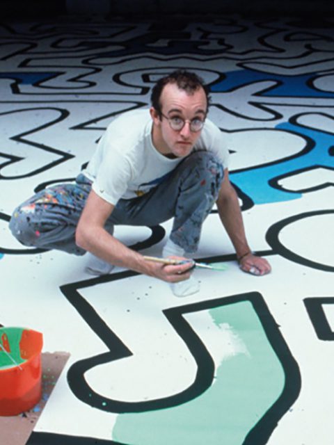 Murais de Keith Haring e Basquiat