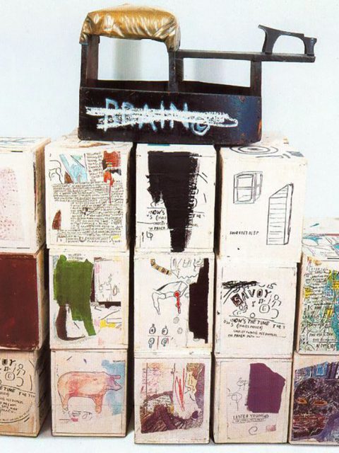 Murais de Keith Haring e Basquiat