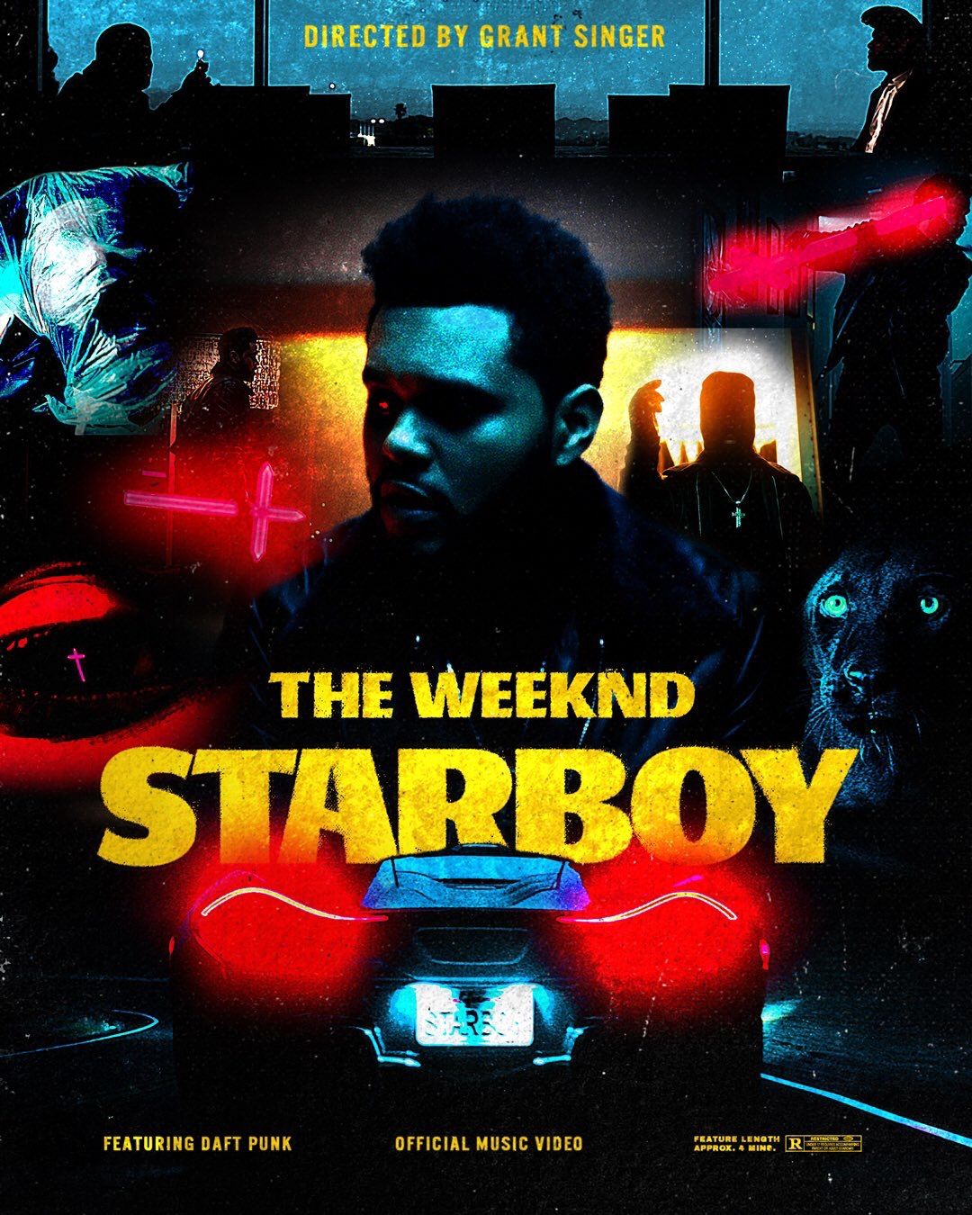 Starboy é a nova faixa do The Weekend em parceria com Daft Punk