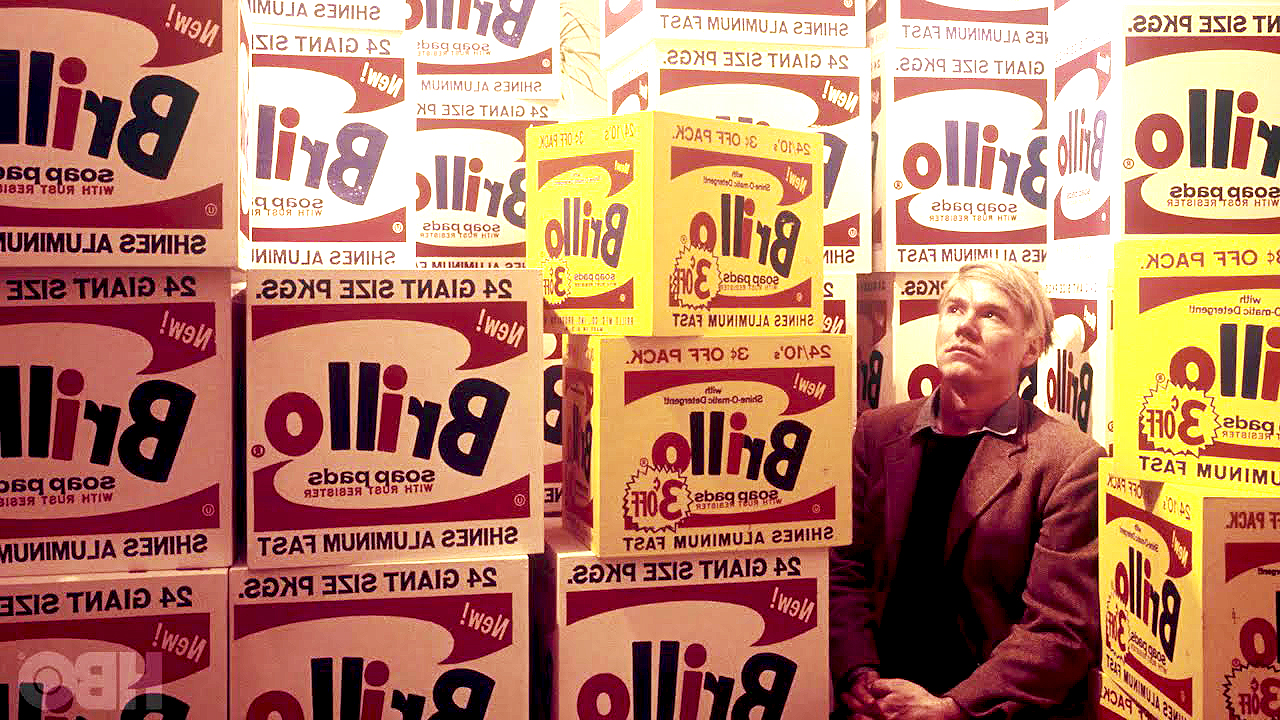 Andy Warhol e sua caixa de sabão em pó