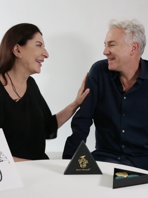 O macaroon de Marina Abramovic