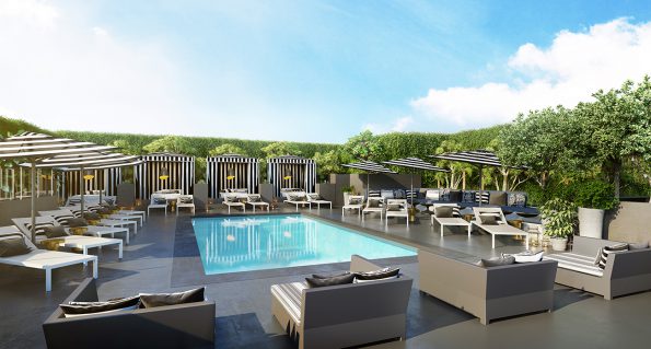 Mayfair no centro de Los Angeles