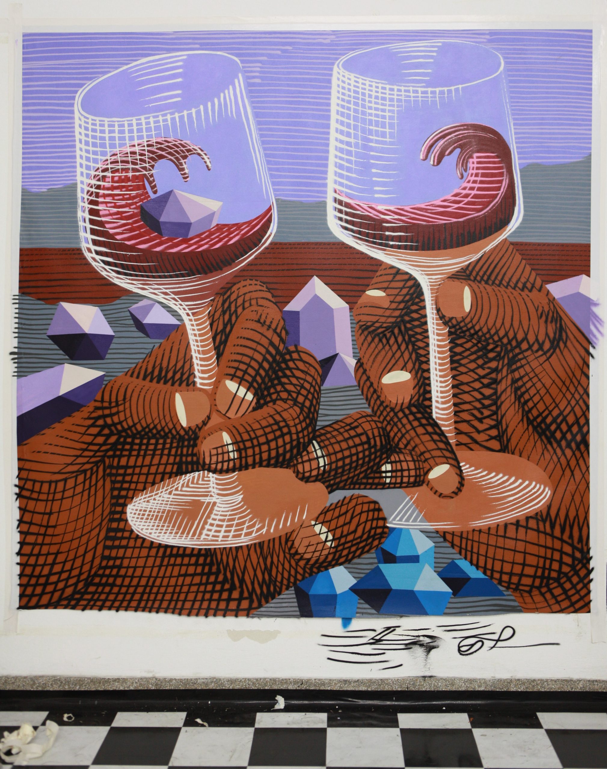 Nunca em rara exposição em São Paulo