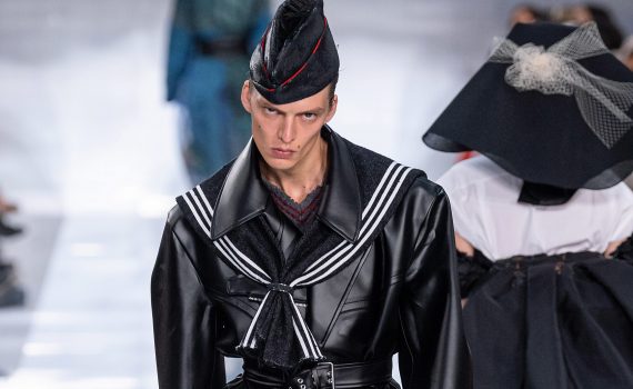Maison Margiela viraliza com modelo Leon Dame