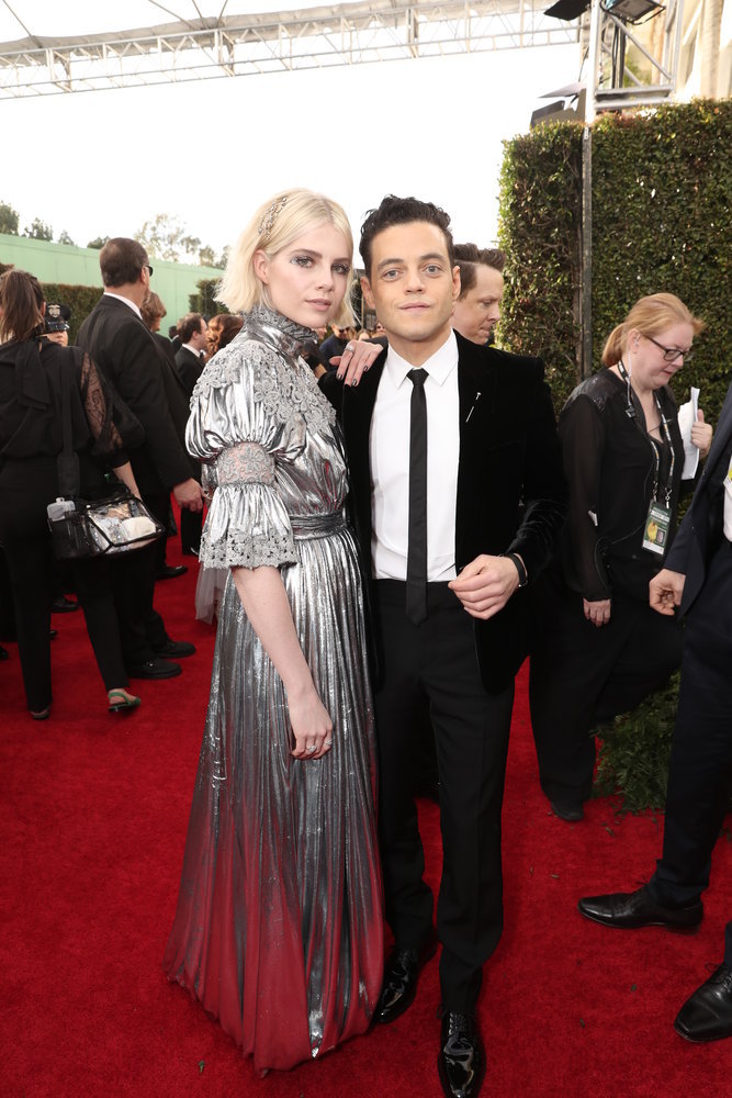 Lucy Boynton e Rami Malek