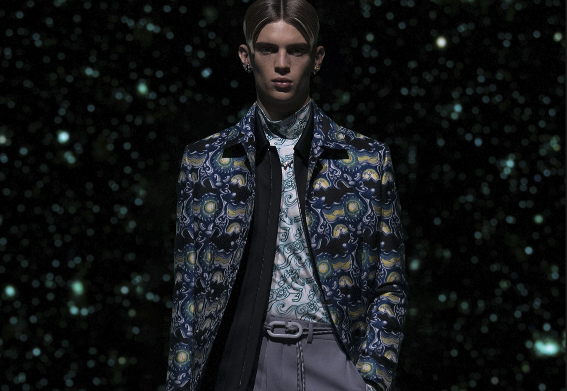 Coleção masculina da Dior vem com inspiração em Kenny Scharf