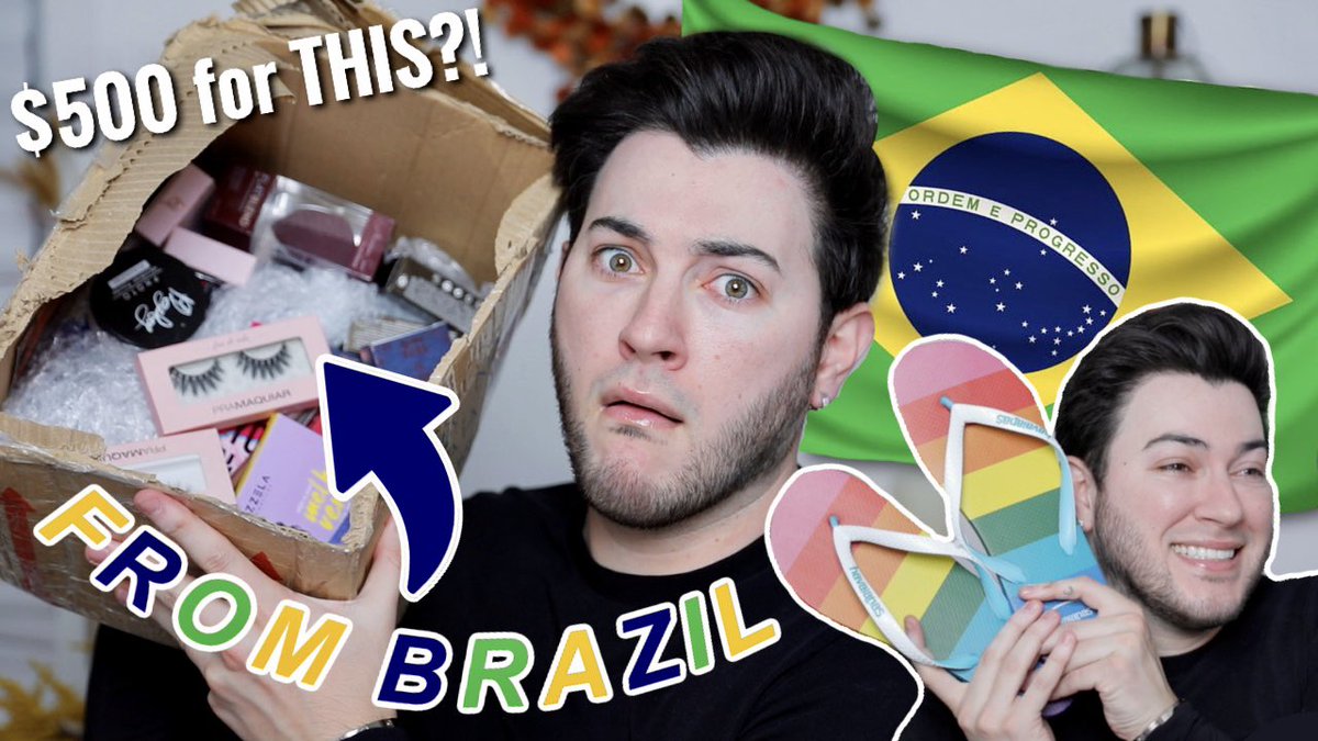 Manny MUA faz vídeo com maquiagens brasileiras