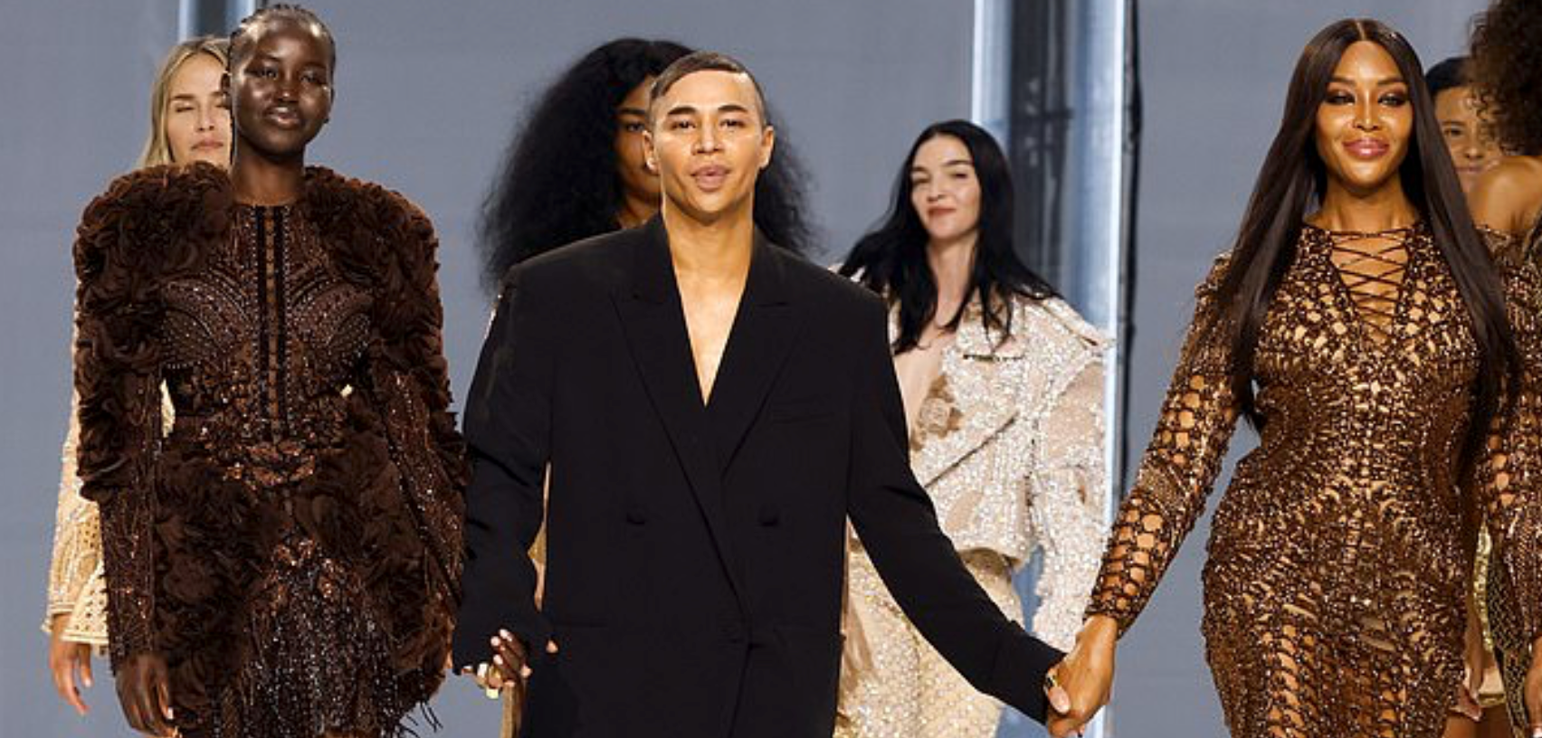 Com narração de Beyoncé, Olivier Rousteing comemora 10 anos na Balmain