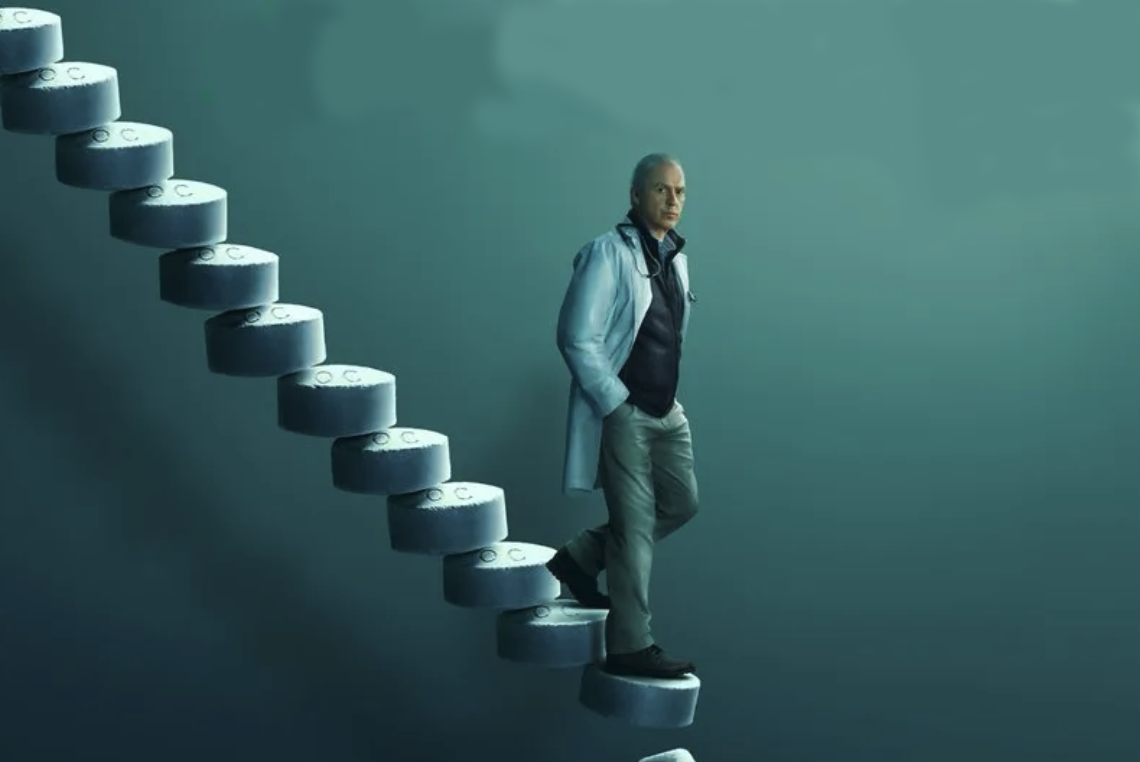 Michael Keaton estrela e produz Dopesick