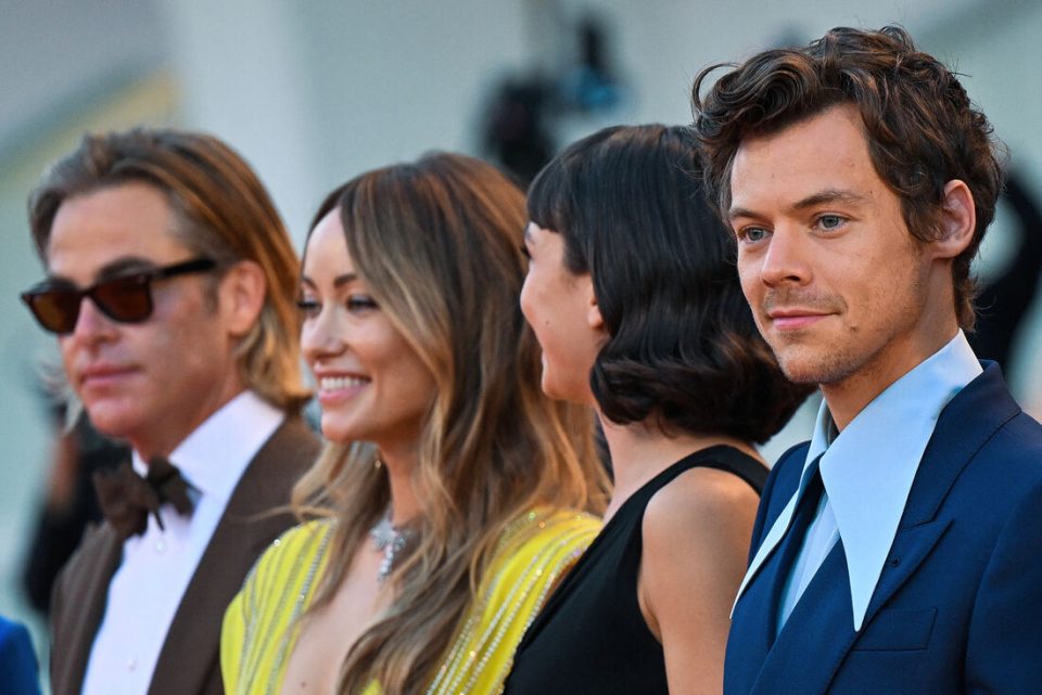 Chris Pine, Olivia Wilde, Harry Styles