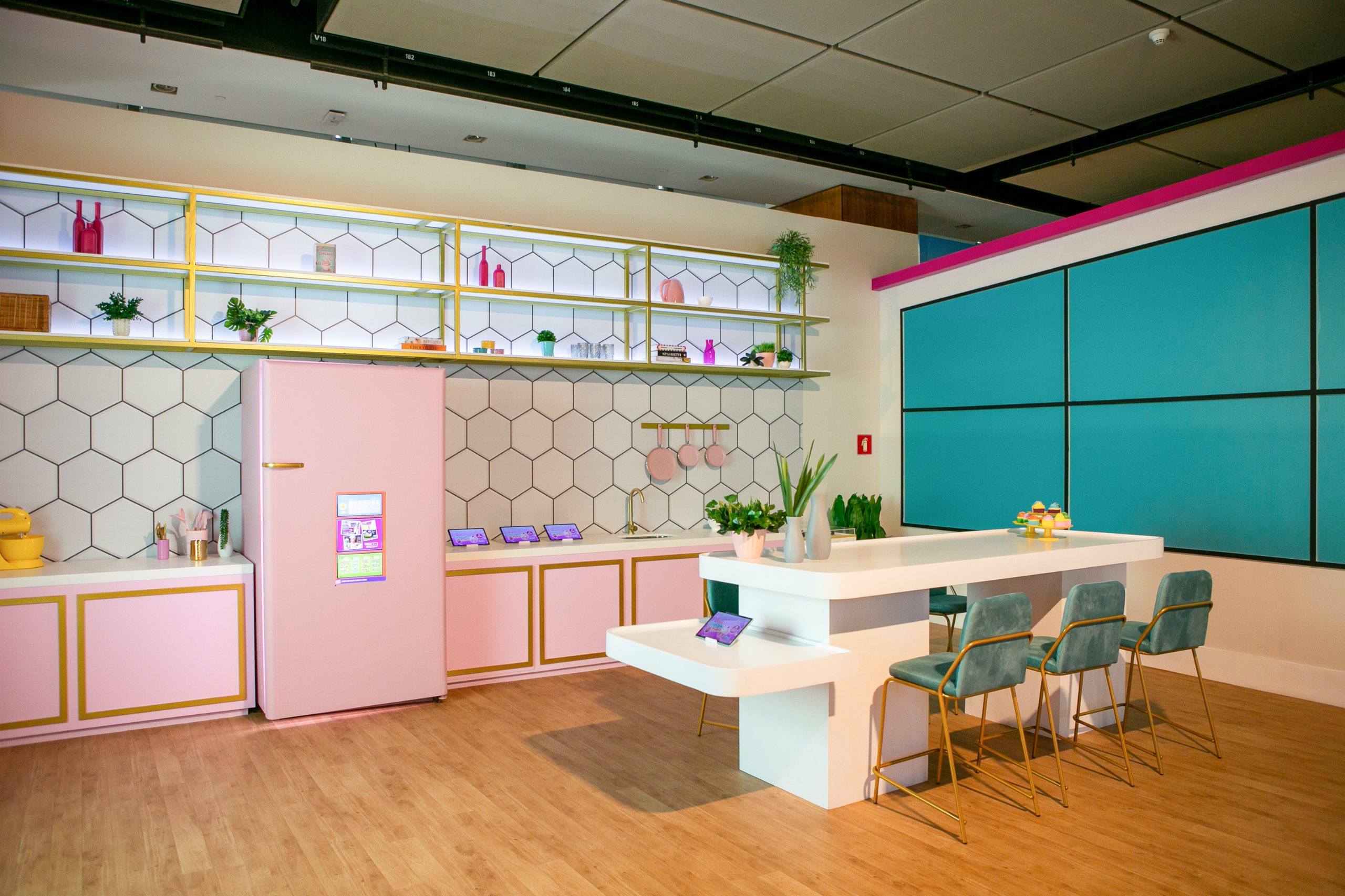 Em São Paulo se pode apreciar a Casa da Barbie