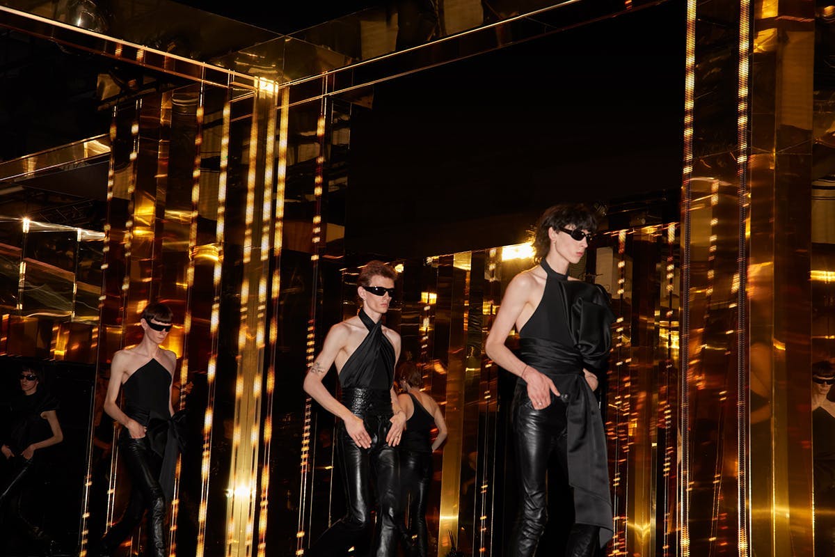 Celine Homem Verão 2024 por Hedi Slimane