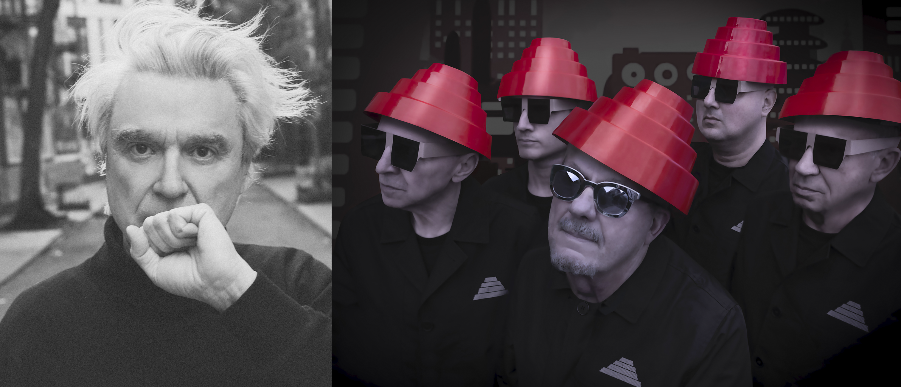 David Byrne e DEVO juntos na coletânea Noise For Now Vol 2