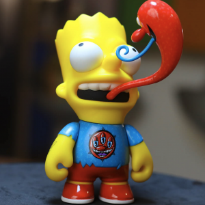 Bart Simpson por Kenny Scharf da Kidrobot