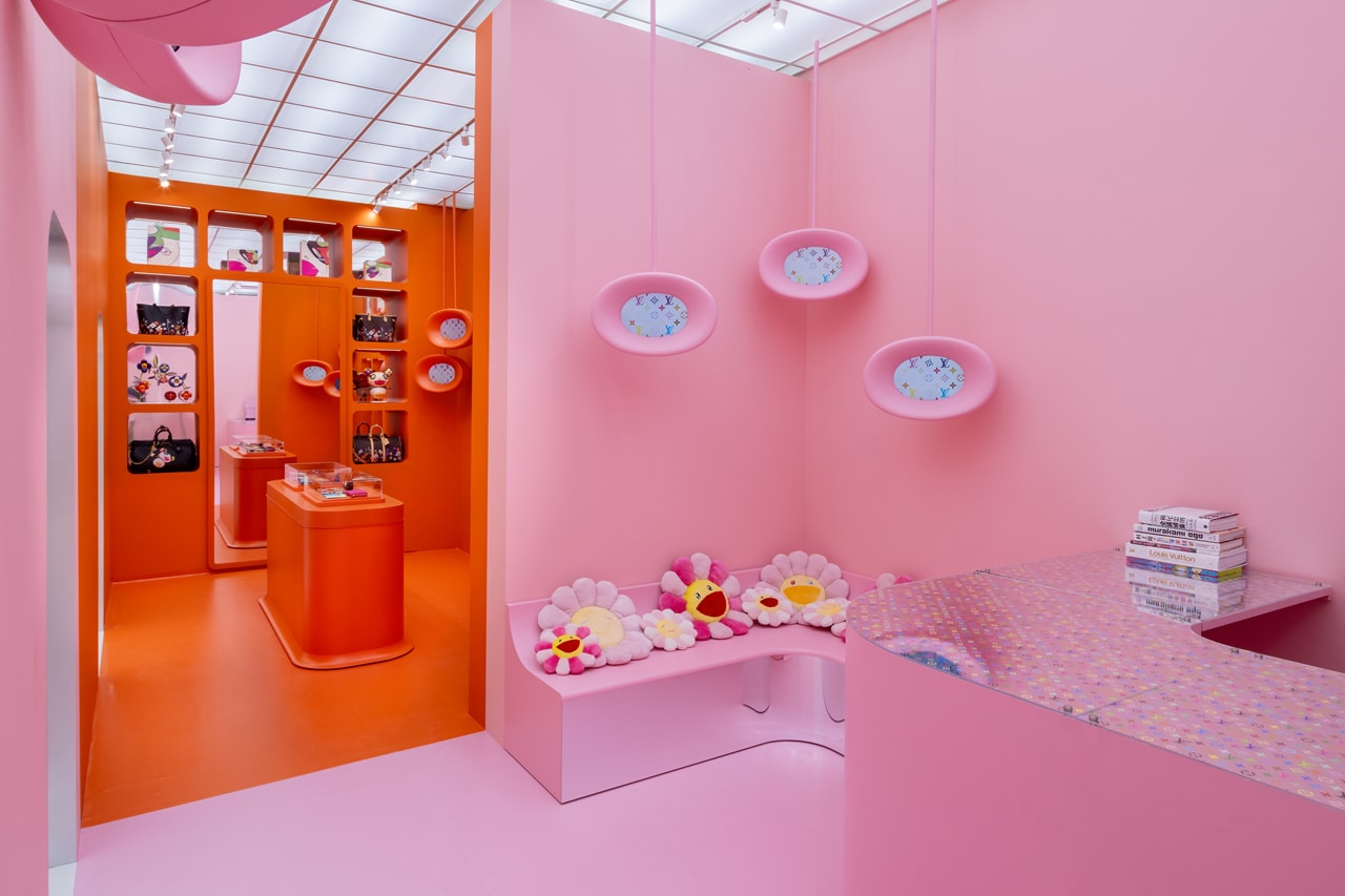 Pop Up da collab Louis Vuitton x Murakami em N.York