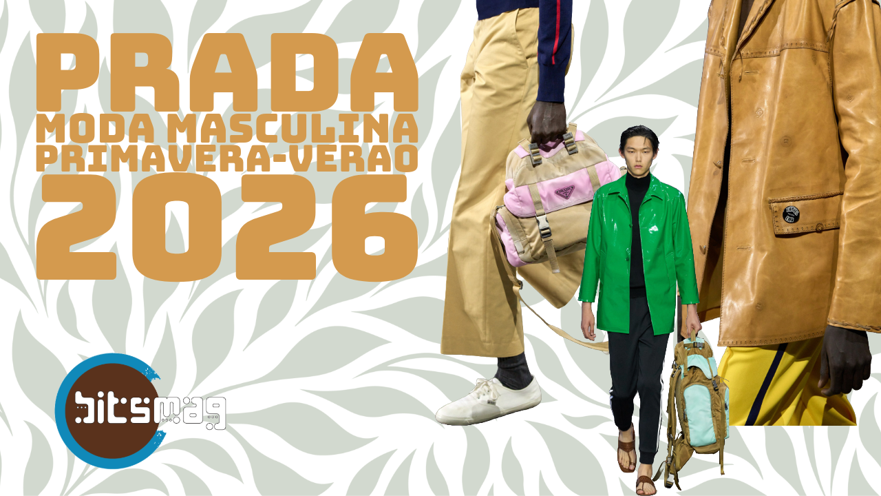 Prada Verão 2026 - moda masculina
