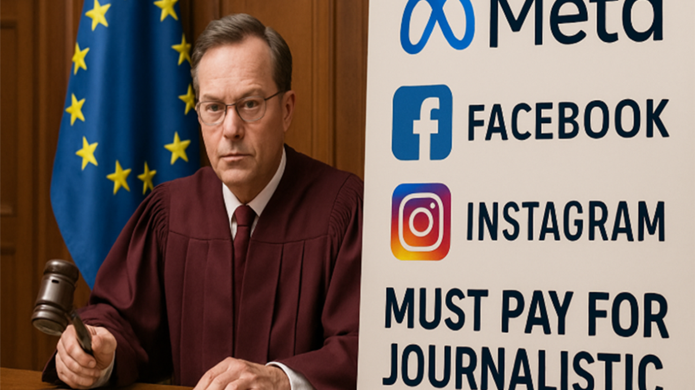 Meta vai ser obrigada a pagar por conteúdo jornalístico